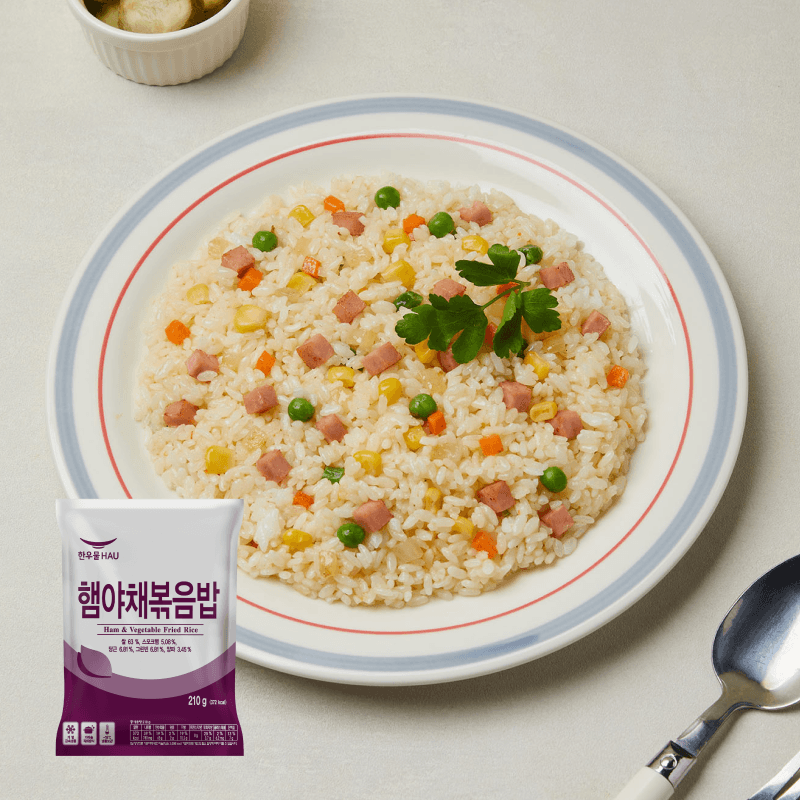 한우물 햄야채 볶음밥 210g 10개