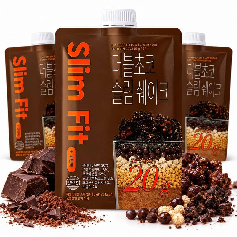 익스트림 단백질 슬림쉐이크 더블초코