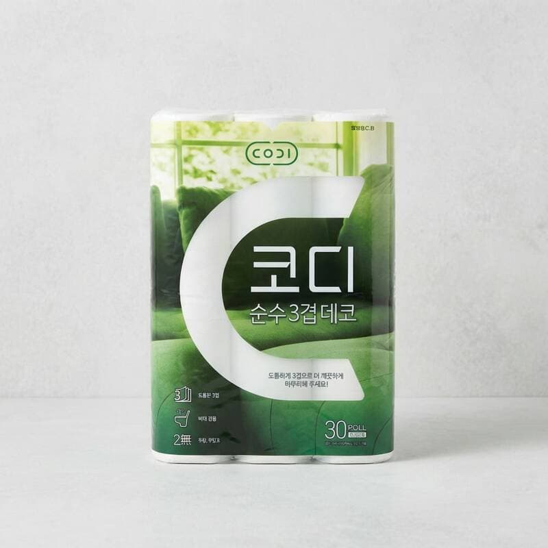 코디 순수 3겹 데코 30롤 x 2