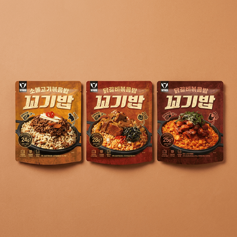 Kkogida Chicken Breast Fried Rice Kkogibap 3 Flavors