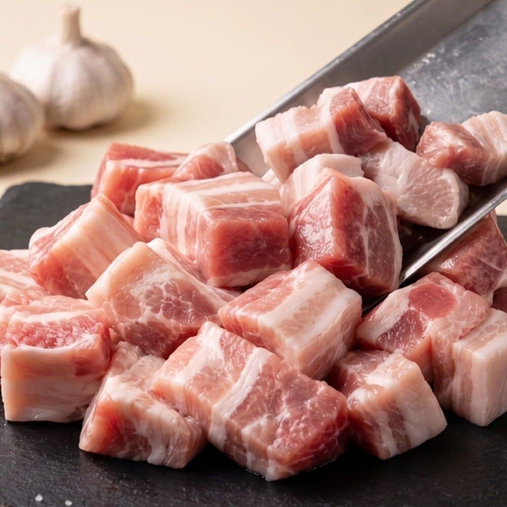 One-Bite Brick Pork Belly 300g x 3 Packs