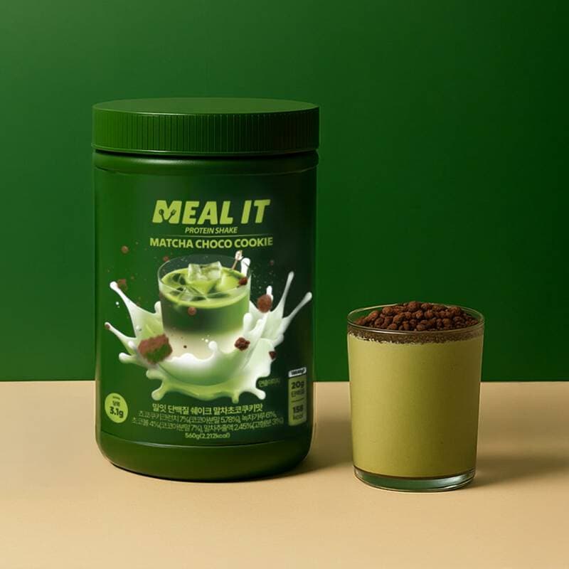 밀잇 식단관리 단백질 쉐이크 말차초코쿠키맛