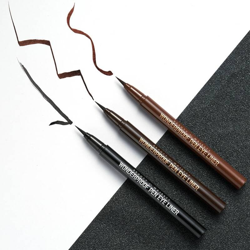 비오엠 Wonderproof Pen Eyeliner 01 Wonder Black