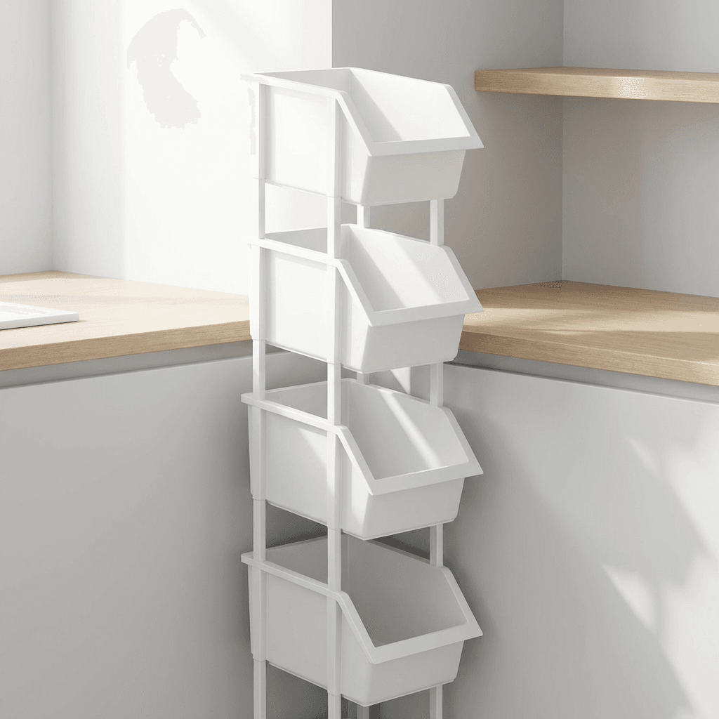 보노하우스 이유 정리함 화이트 4개