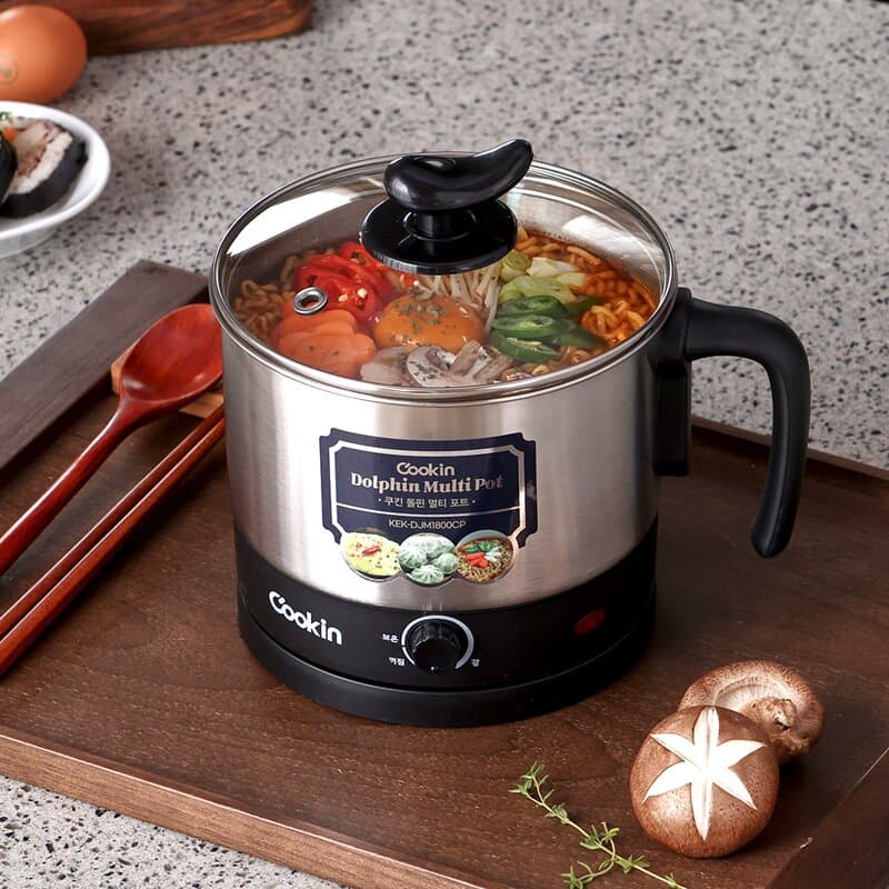 키친플라워 쿠킨 돌핀 멀티 라면포트 1.8L