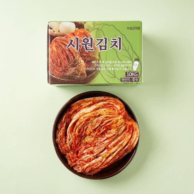 Siwonbapsang Napa Cabbage Kimchi 10kg