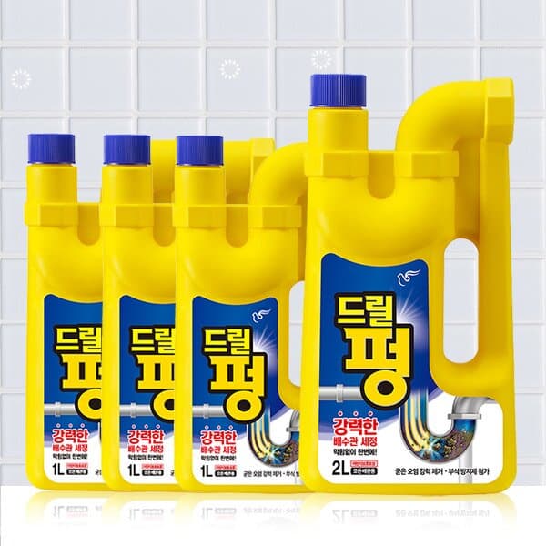 피죤 드릴펑 1L 3개+2L 1개