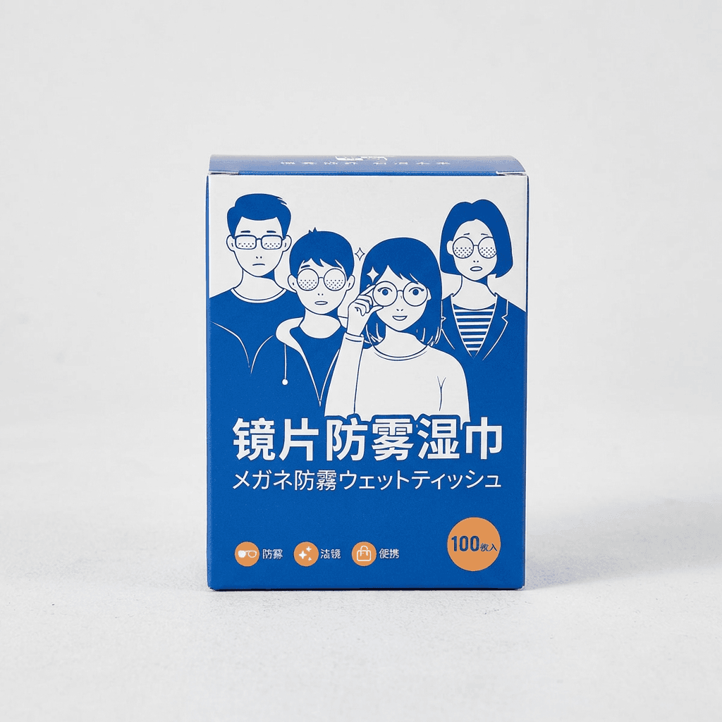 Anti-Fog Eyeglass Cleaner Wipes 200ct