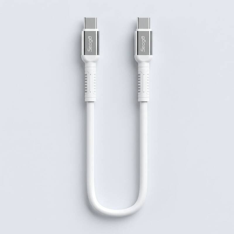 Seoga 60W PD Metal C-to-C Charging Cable 30cm