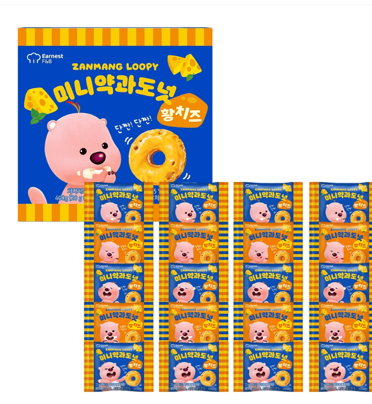 Earnest F&B Mini Yakgwa Donut Yellow Cheese 400g