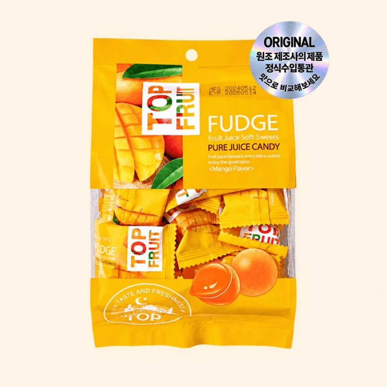 탑플룻 Mango Jelly 320g, 10 pcs