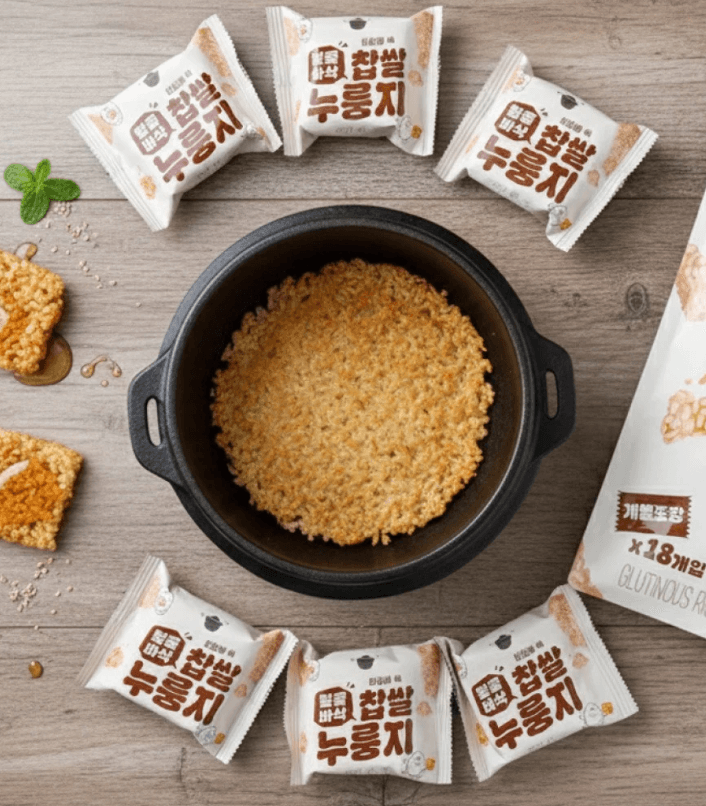 Dalcom Bassak Glutinous Rice Nurungji 520g