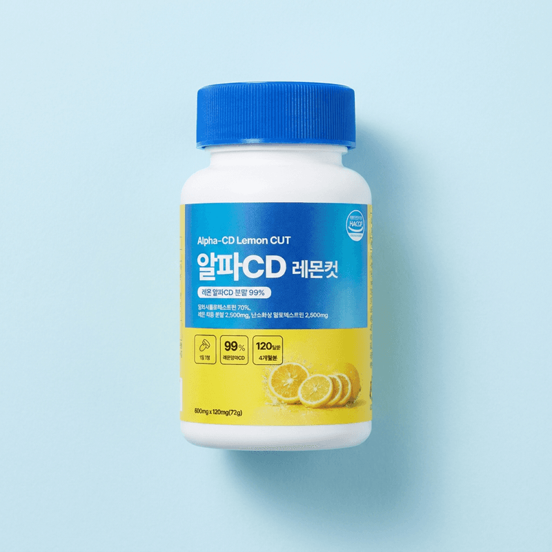 Alpha CD Lemon Cut 120 Tablets