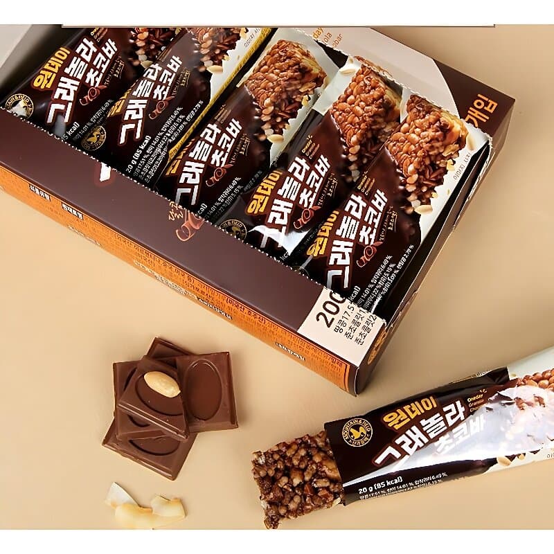 One Day Granola Choco Bar 20g x 10 pcs x 4 boxes