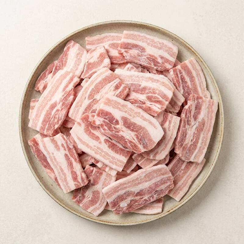 옛날대패삼겹살 1kg 2개
