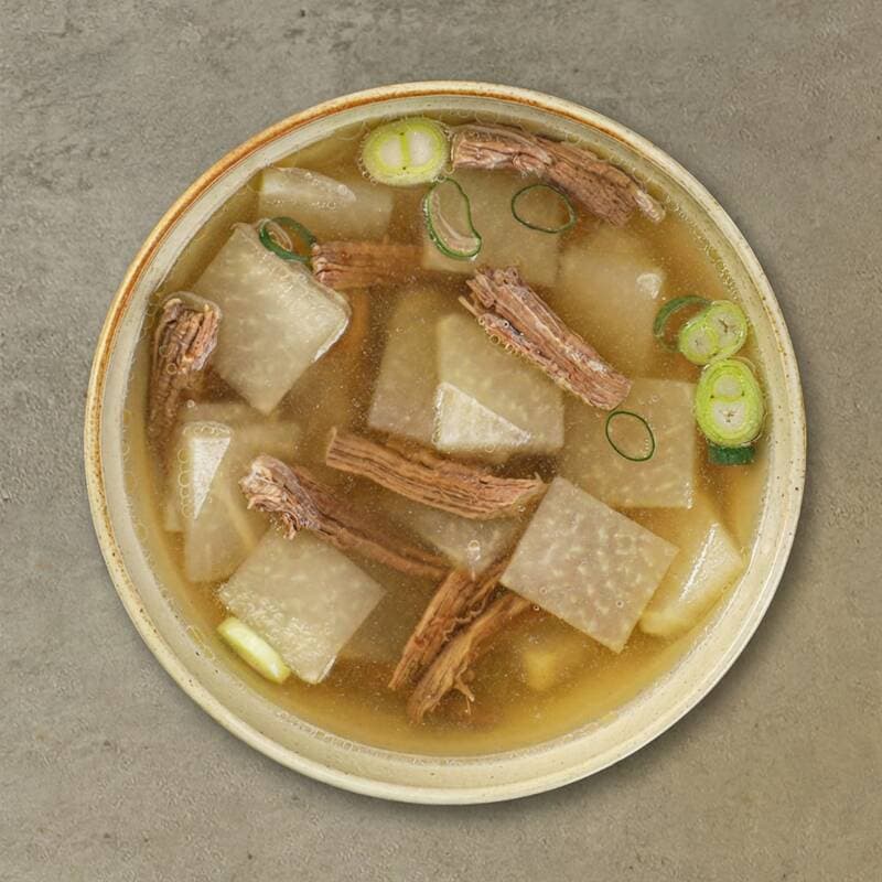 Oegatjip Jinsim Beef Radish Soup 600g x 5