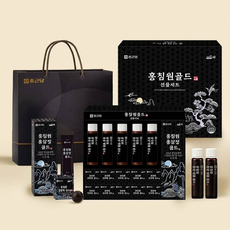 Chong Kun Dang Hongchimwon Gold Premium 4-Box Gift Set