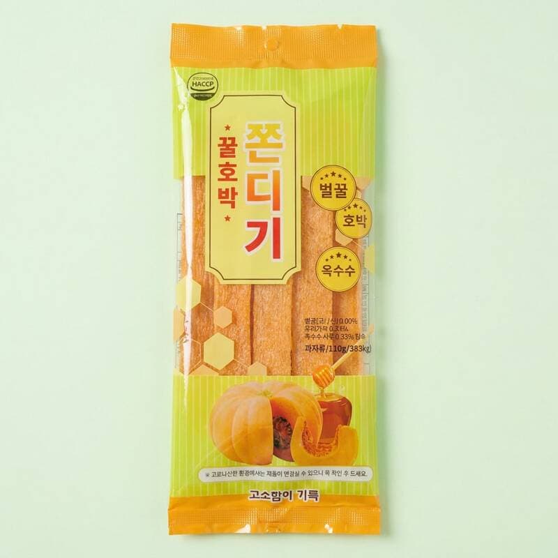 햅푸드 꿀호박 쫀디기 100g 20개