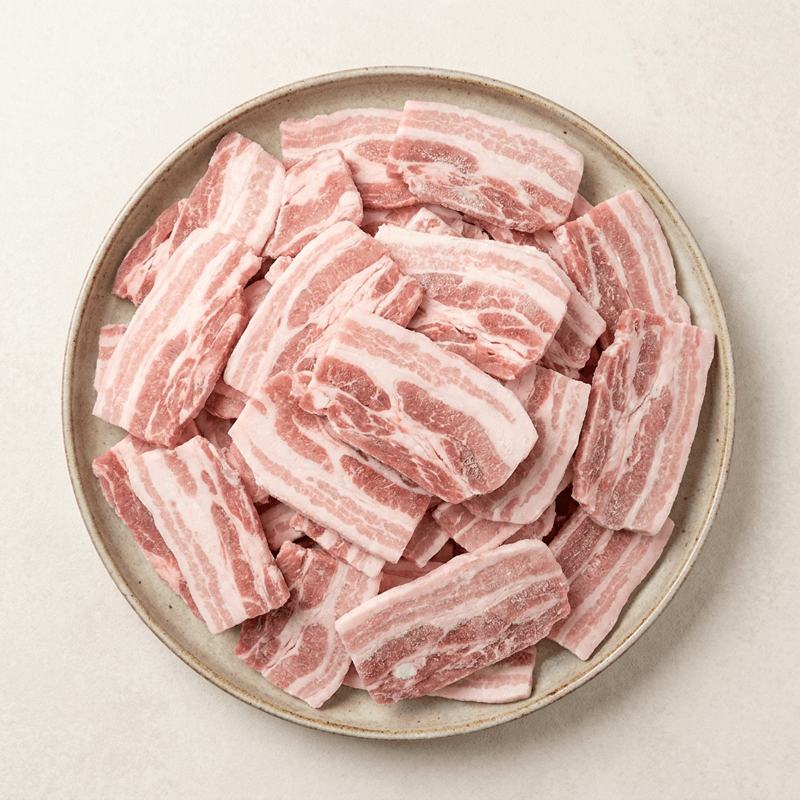 옛날대패삼겹살 1kg 2개