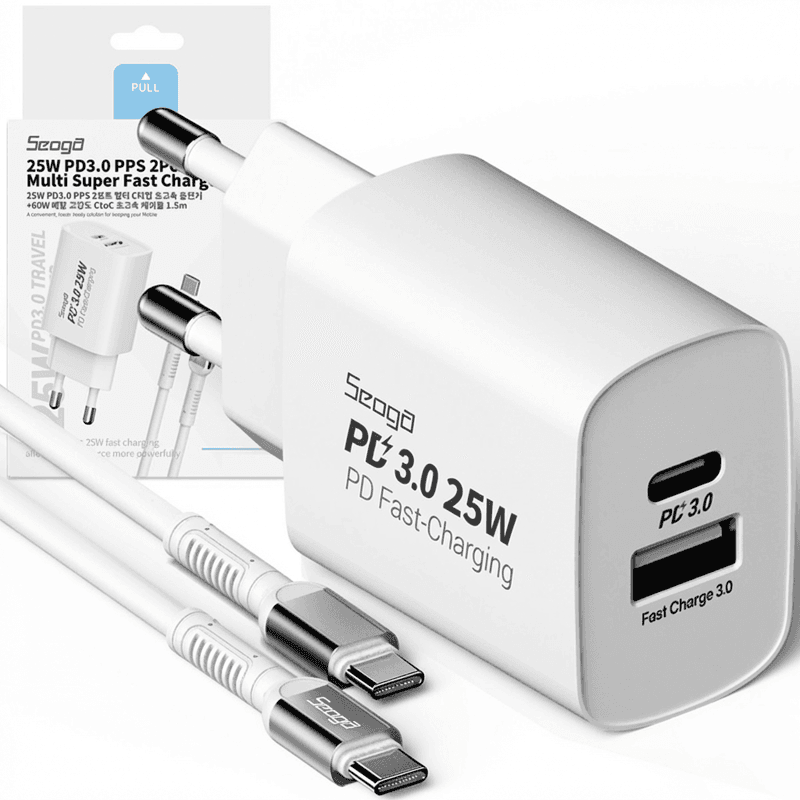 Seoga 25W 2-Port Multi Charger