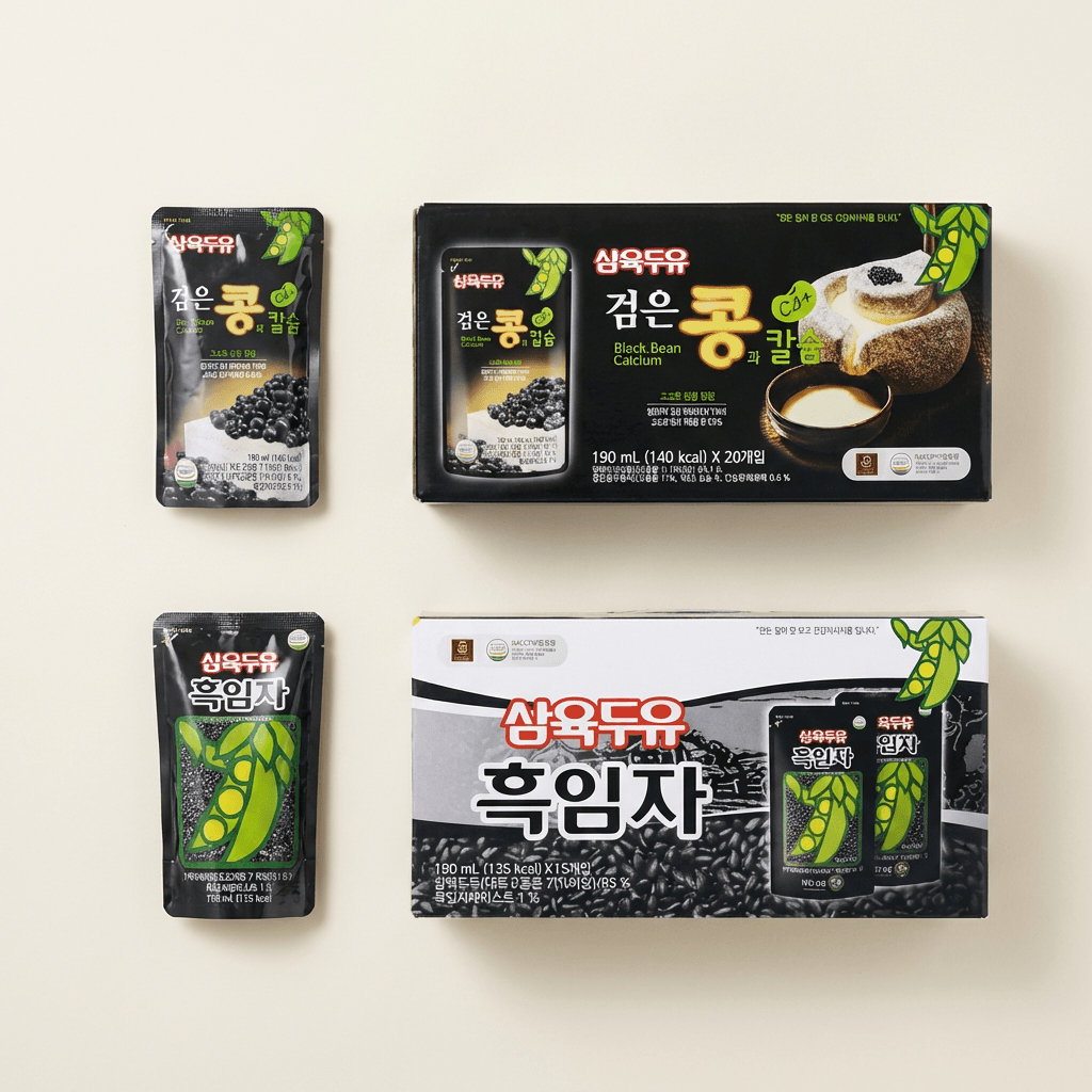 삼육두유 검은콩&칼슘·흑임자 세트