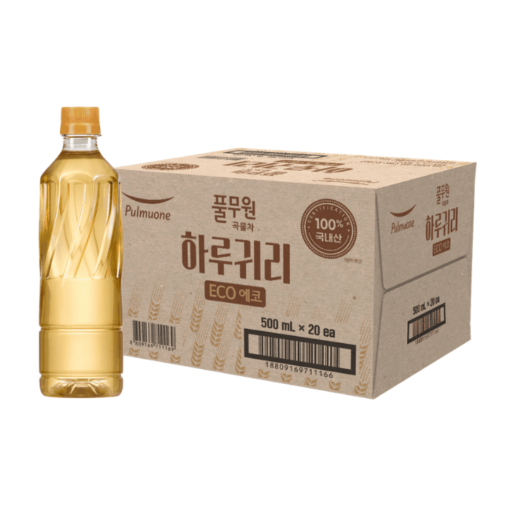 풀무원 하루귀리 무라벨 500ml 80개