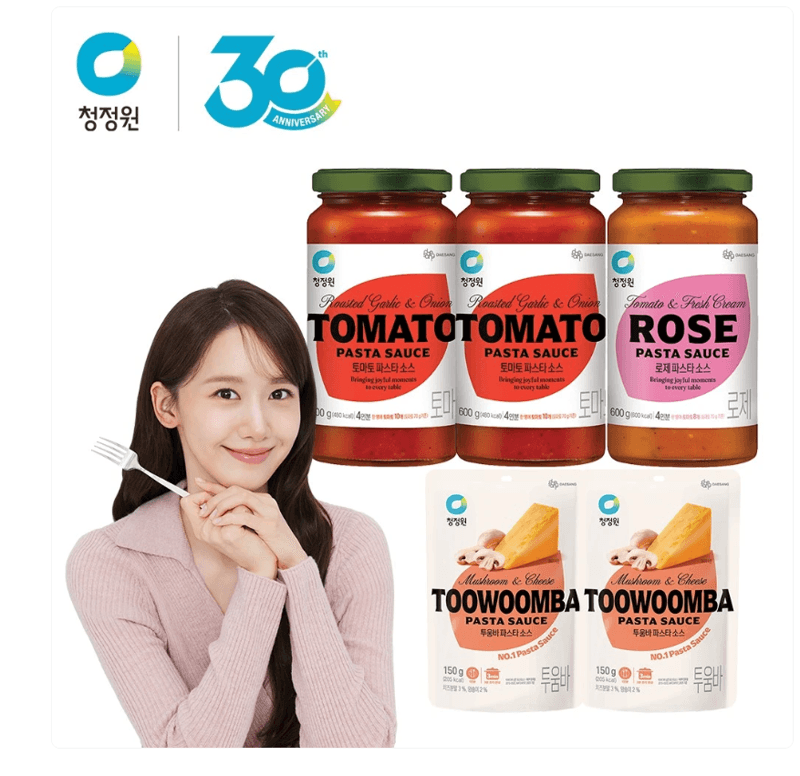 Chungjeongwon Spaghetti Sauce 3-Flavor Set