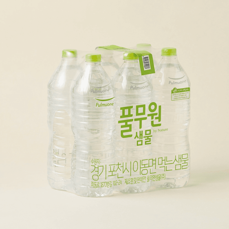 Pulmuone Saemmul Water Label-Free 2L x 12