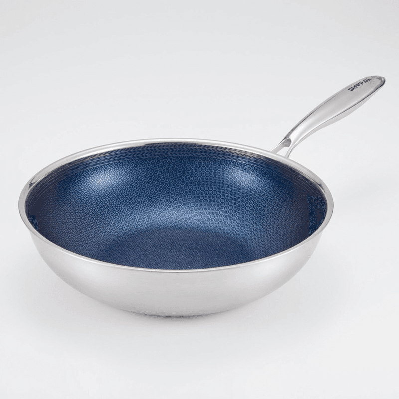 Happycall Brix 3-Ply Etching IH Pan 28cm Blue