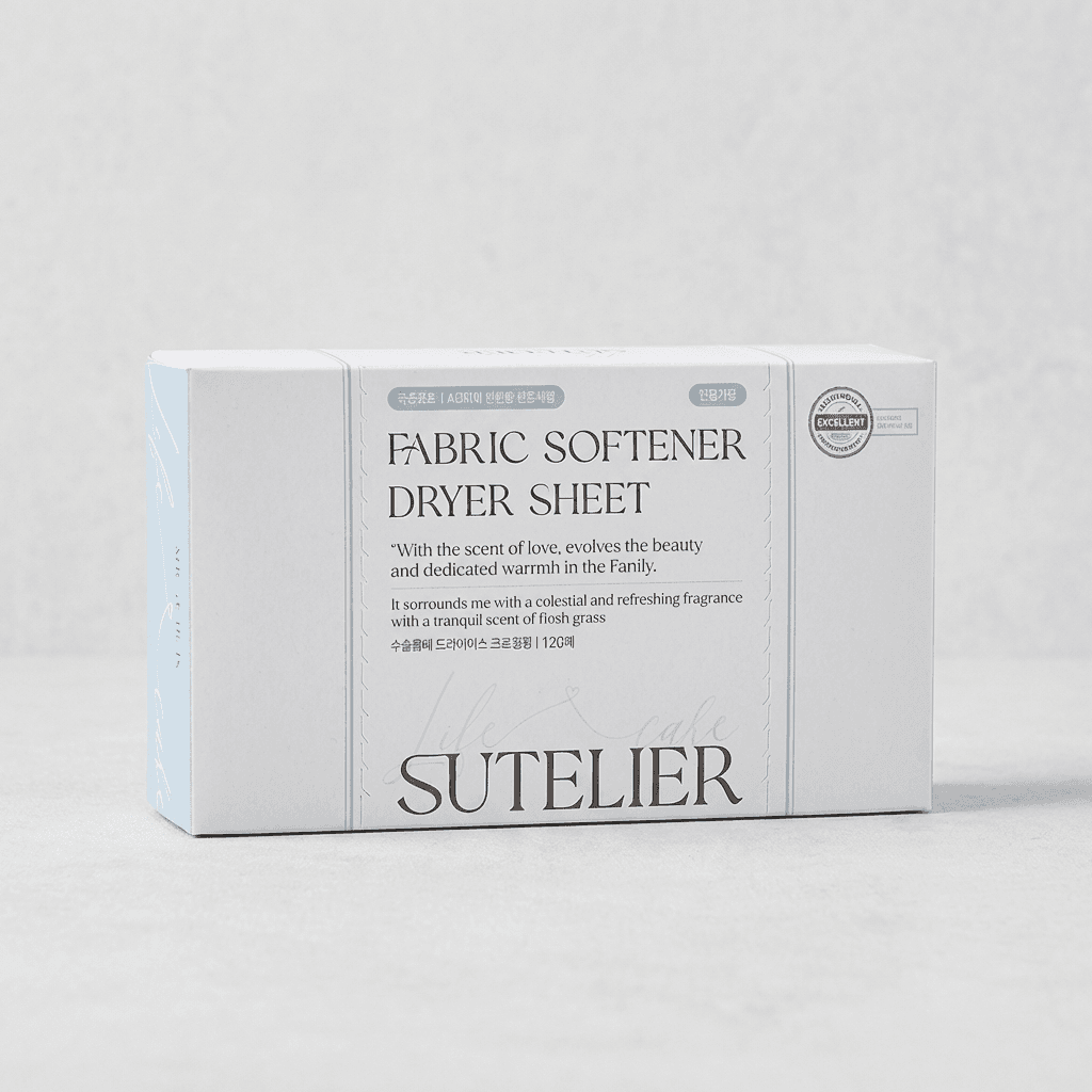 Sootlier Dryer Sheets Cotton Blanc 120 Sheets