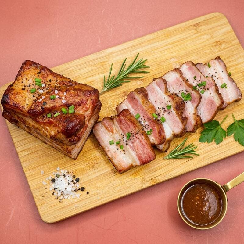 웰쉐프 바베큐통훈제삼겹 200g 6개