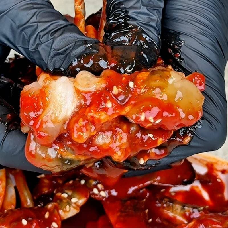 Kangssine Yeonpyeong Island Seasoned Crab 1kg