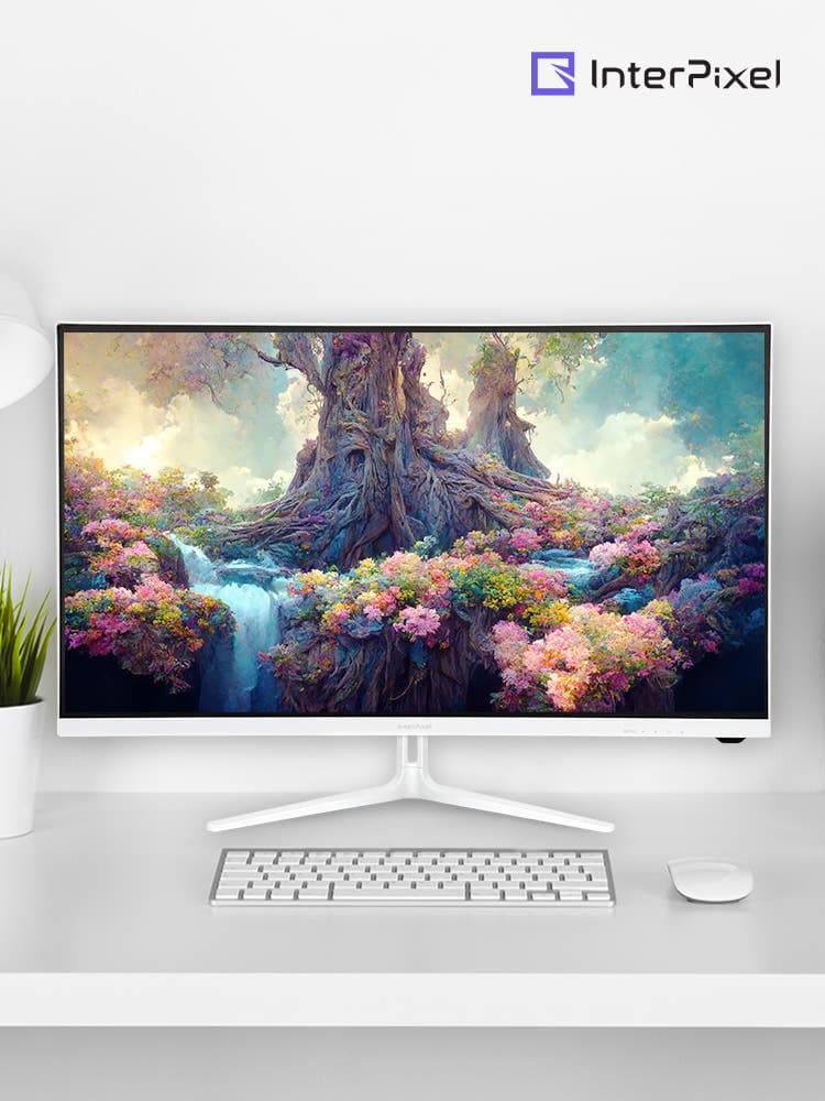 Interpixel IPU3212 32-inch 4K UHD IPS White Monitor