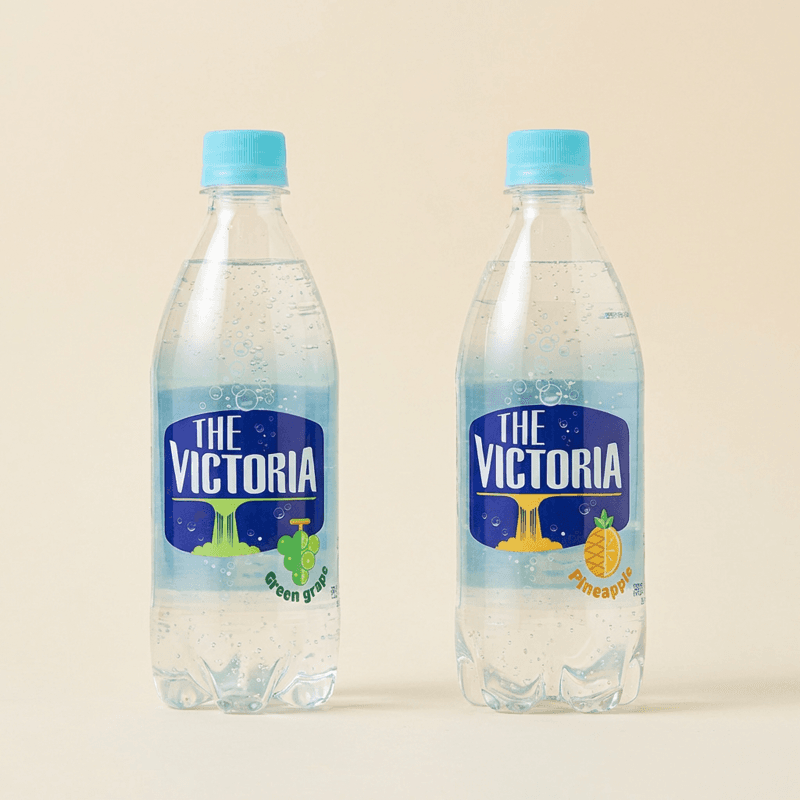 The Victoria Green Grape & Pineapple 500ml, 40 pcs