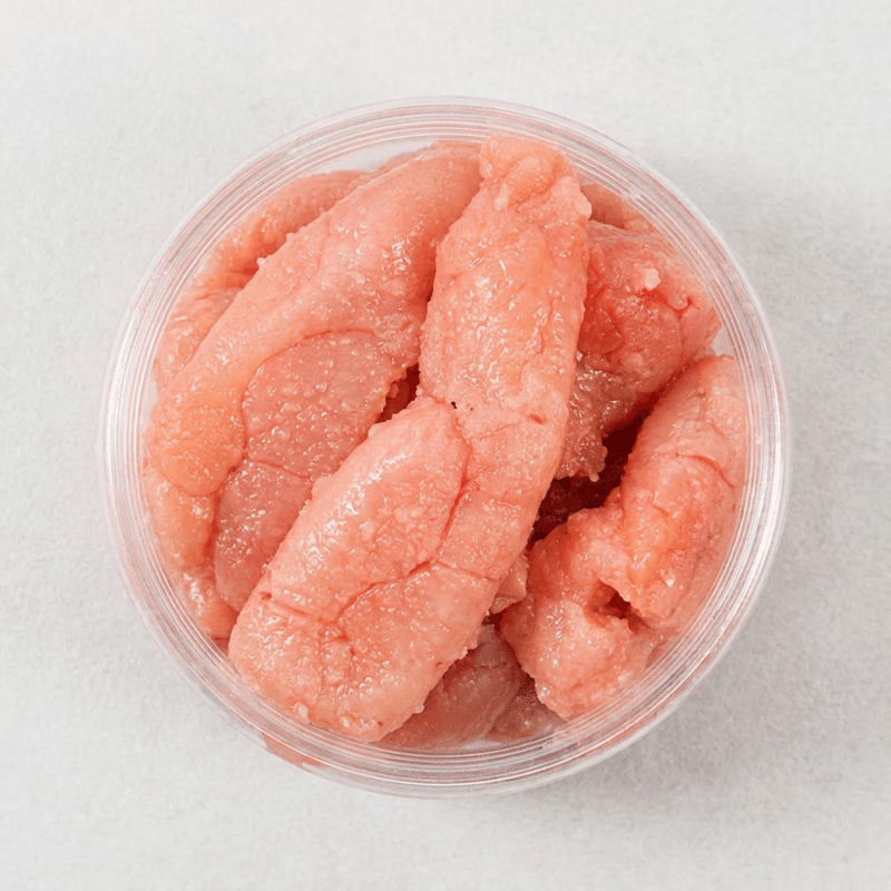 Colorless Low-Salt White Pollock Roe Broken Pieces 400g x 2