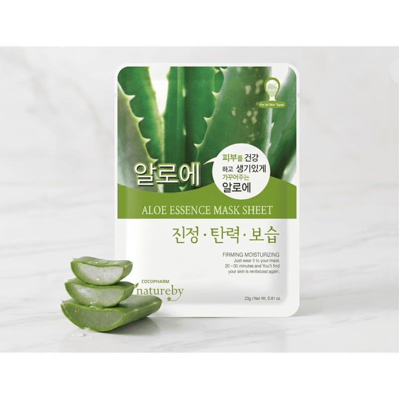 네이처바이 알로에 에센스 마스크팩 100개입