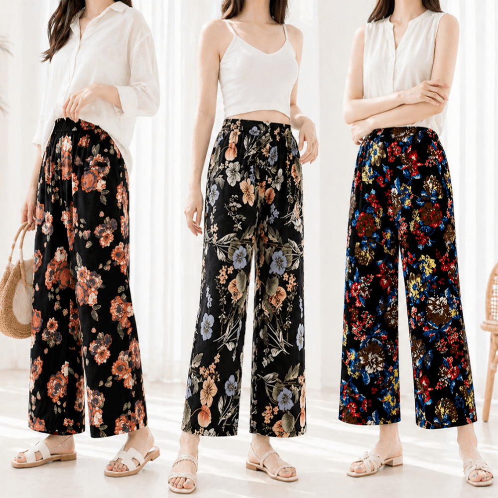 Haruyeonguso Women's Fridge Pants Mompe 3-Piece Set