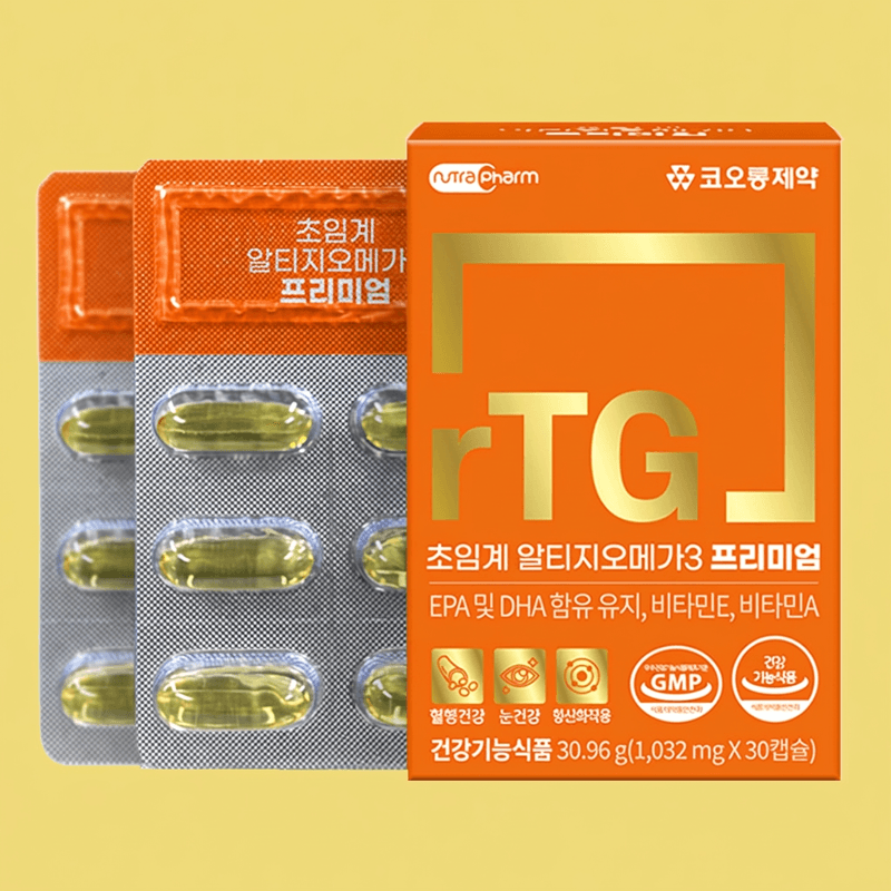 Youngjin Pharm Supercritical RTG Omega-3 Pure Gold, 30 capsules