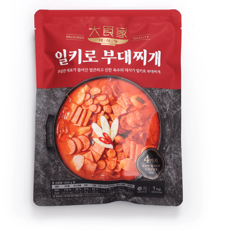 Daesikga 1kg Budae-jjigae, 1kg x 3 Packs