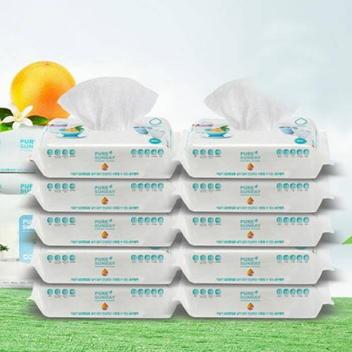 Baking Soda Kitchen Towel Tissue 80 Sheets 10 Packs