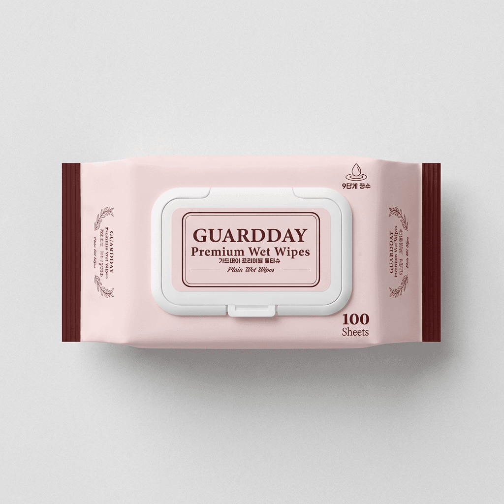 Guard Day Premium Wet Wipes 100 Sheets x 20 Packs
