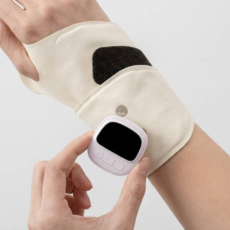 EMS+TENS Wrist Massager Ivory