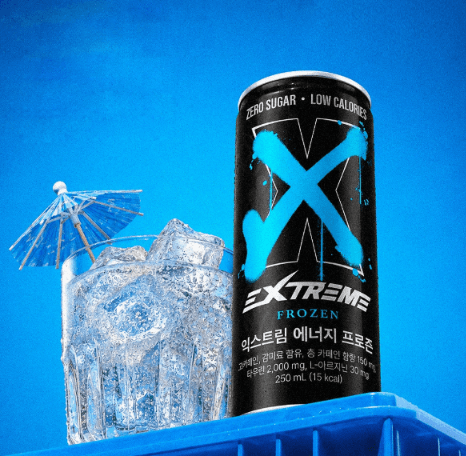 Extreme Energy Frozen Soda 250ml x24
