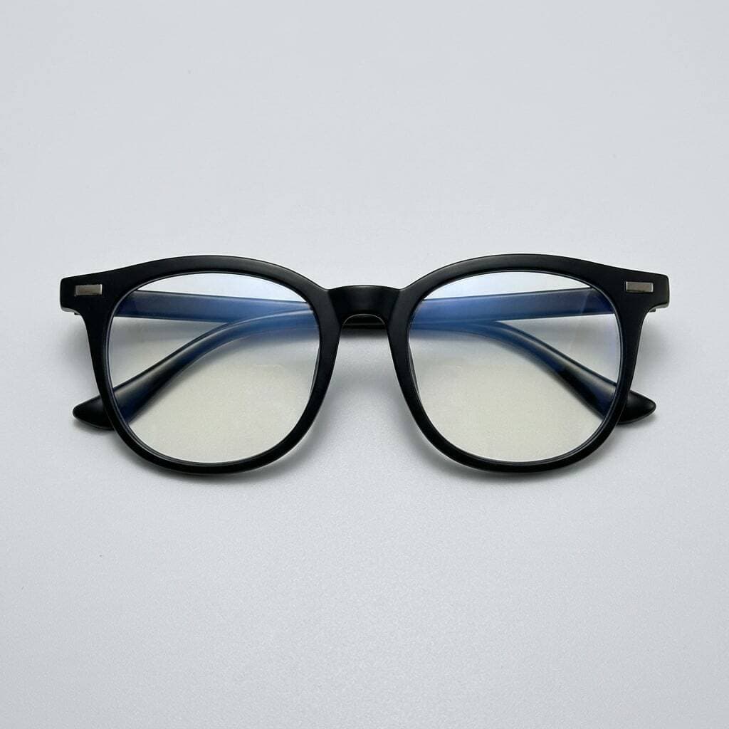 Puppy Thing Blue Light Blocking Horn-Rimmed Glasses