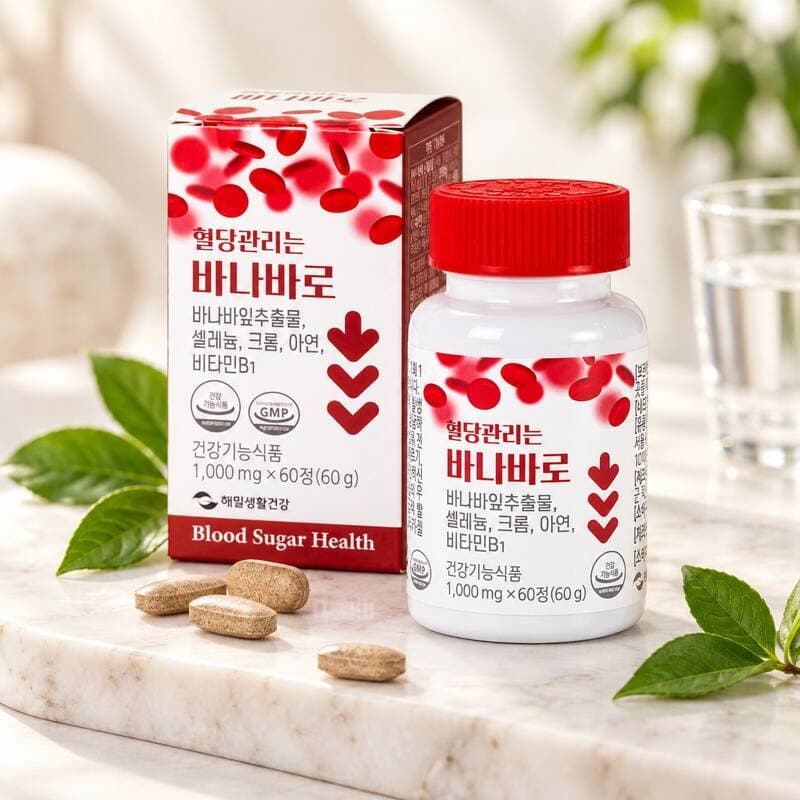 Banabaro Blood Sugar Care 1000mg 60 Tablets