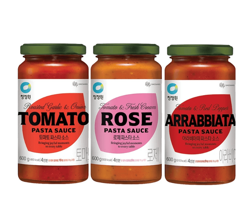 Chung Jung One Spaghetti Sauce 3-Flavor Set