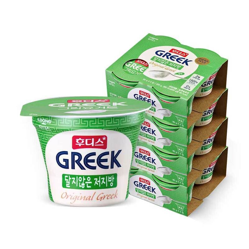 Hudis Greek Yogurt 80g 16 packs