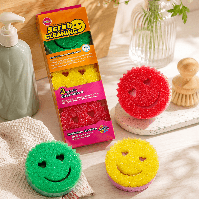 Scrub Smile Scrubber, 3 Pieces