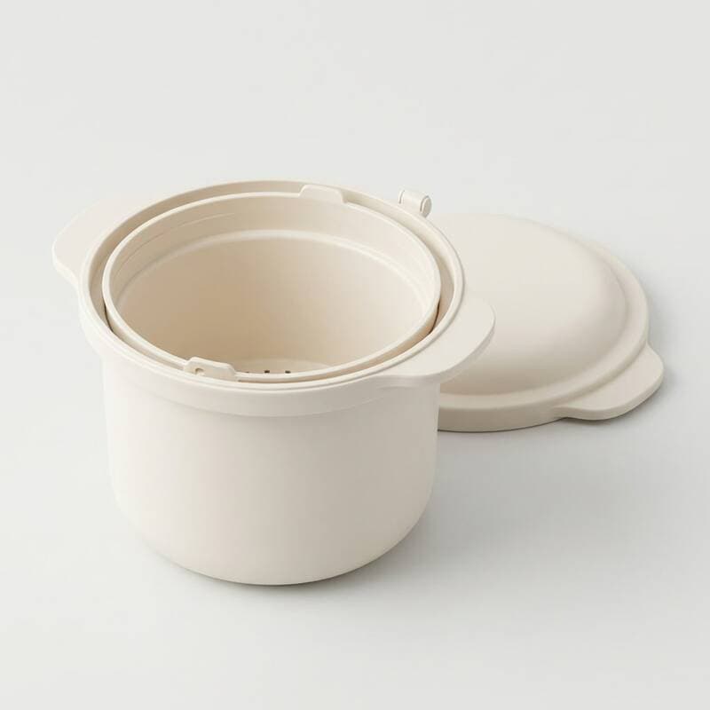 Kalloraiteu Low-Sugar Rice Cooker Metal