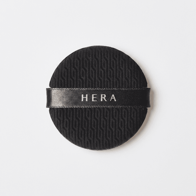 HERA Black Cushion Puff, 10 Pieces